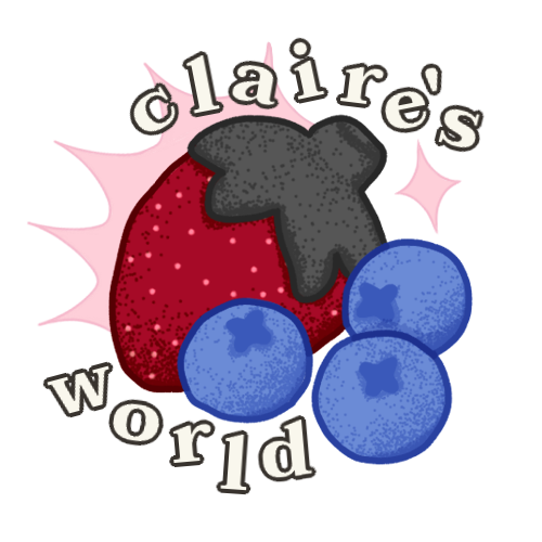 logo reading Claire's World